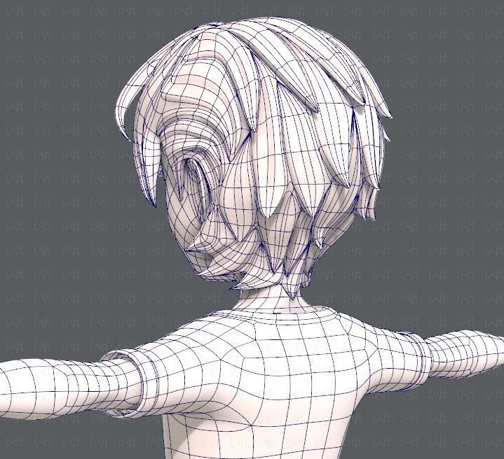 Base ManV02 Clothing V01 Low-poly 3D model_32