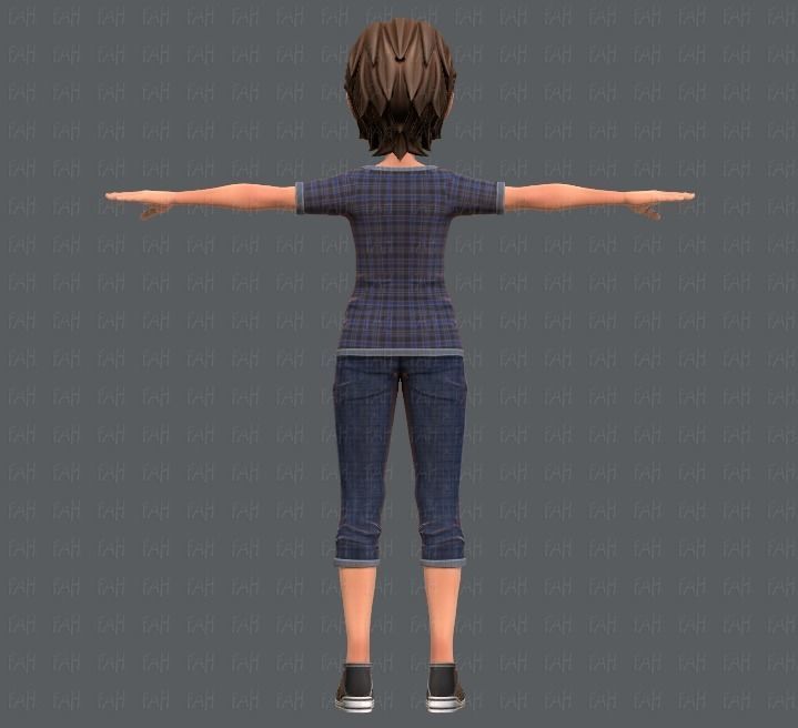 Base ManV02 Clothing V01 Low-poly 3D model_7