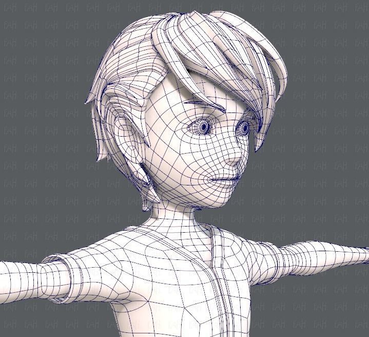 Base ManV02 Clothing V01 Low-poly 3D model_28