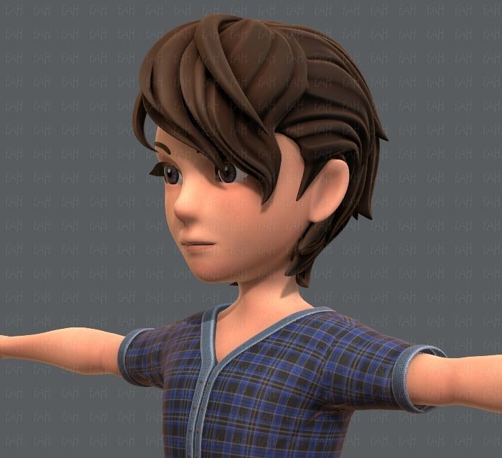 Base ManV02 Clothing V01 Low-poly 3D model_26