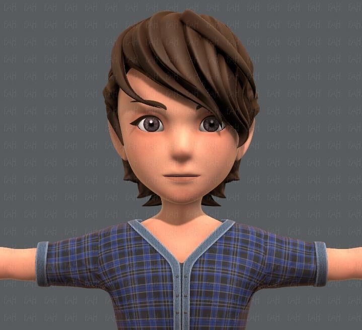 Base ManV02 Clothing V01 Low-poly 3D model_19