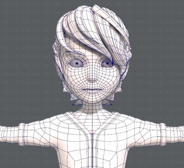 Base ManV02 Clothing V01 Low-poly 3D model_27