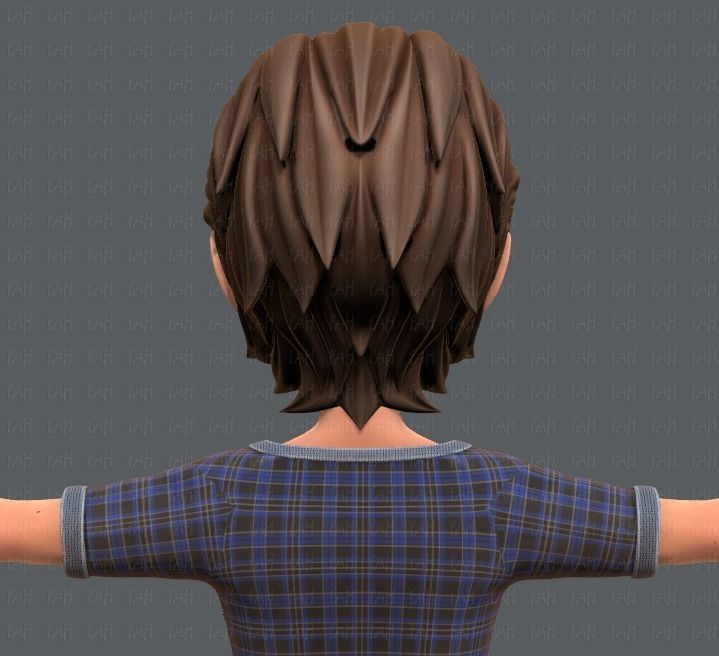 Base ManV02 Clothing V01 Low-poly 3D model_23