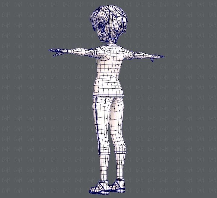 Base ManV02 Clothing V01 Low-poly 3D model_16