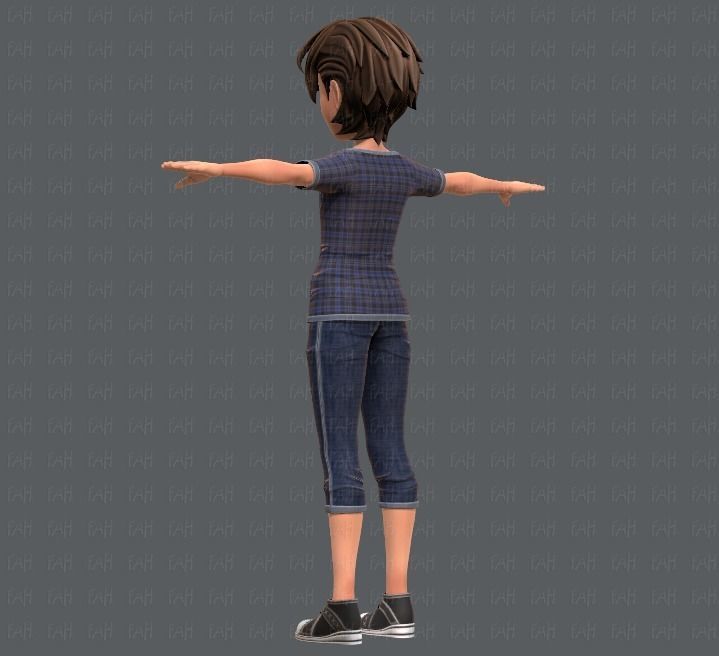 Base ManV02 Clothing V01 Low-poly 3D model_8