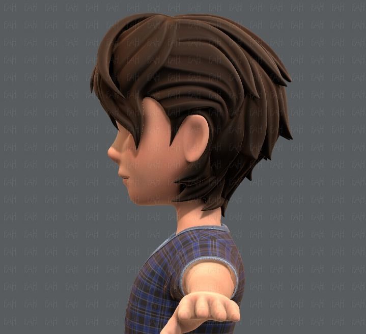 Base ManV02 Clothing V01 Low-poly 3D model_25