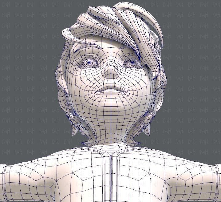 Base ManV02 Clothing V01 Low-poly 3D model_46