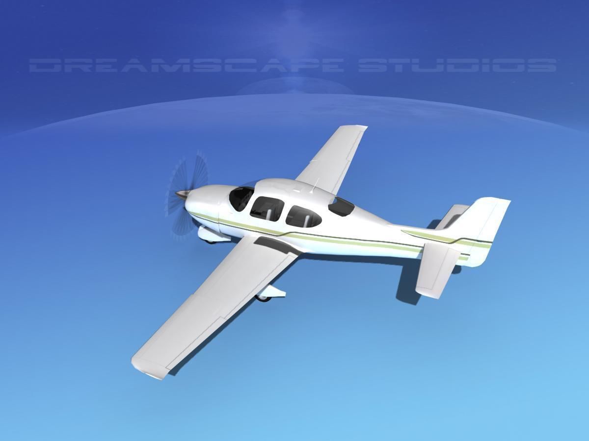 Cirrus SR22 V02 3D model_9