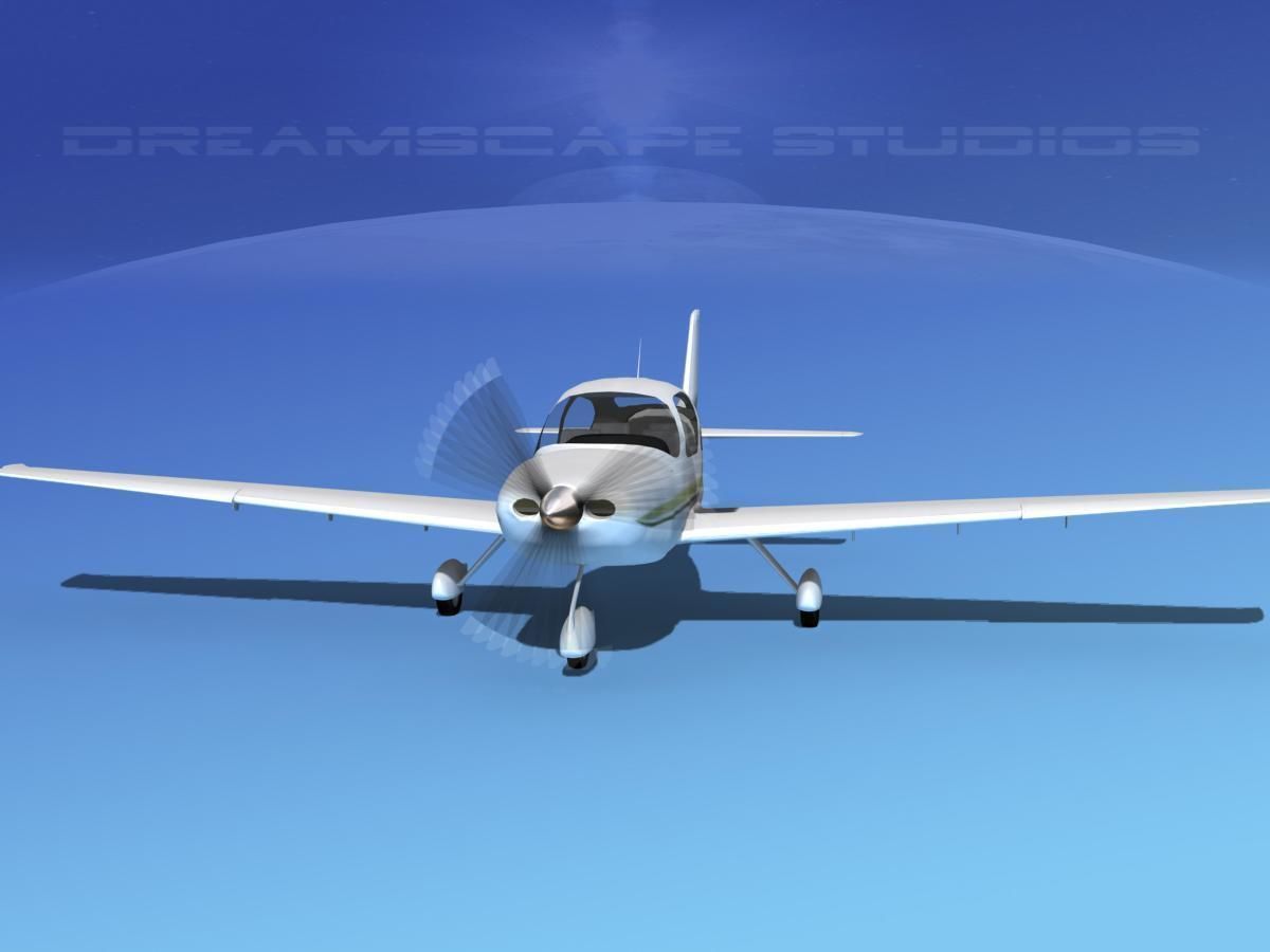 Cirrus SR22 V02 3D model_1