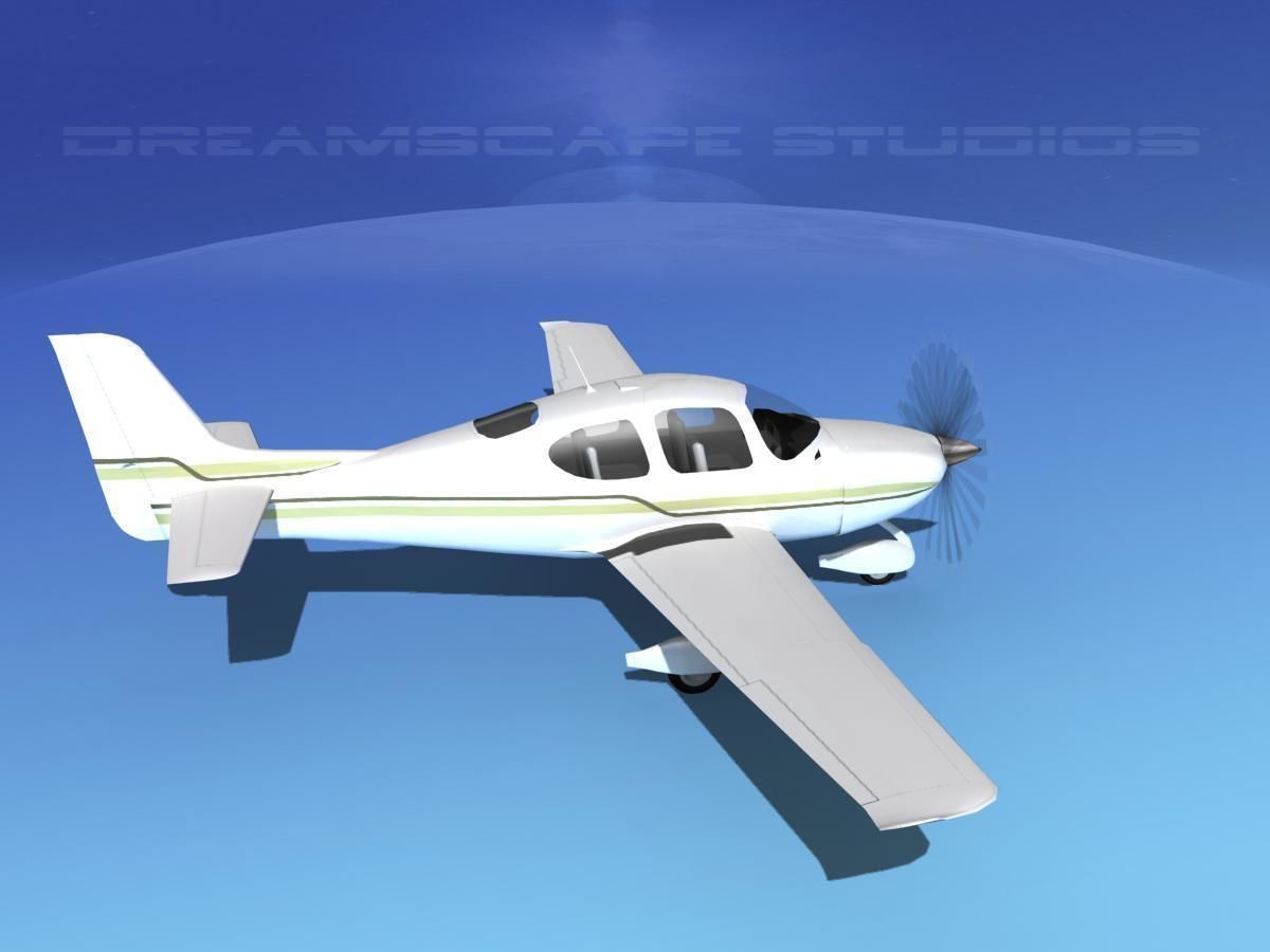 Cirrus SR22 V02 3D model_5