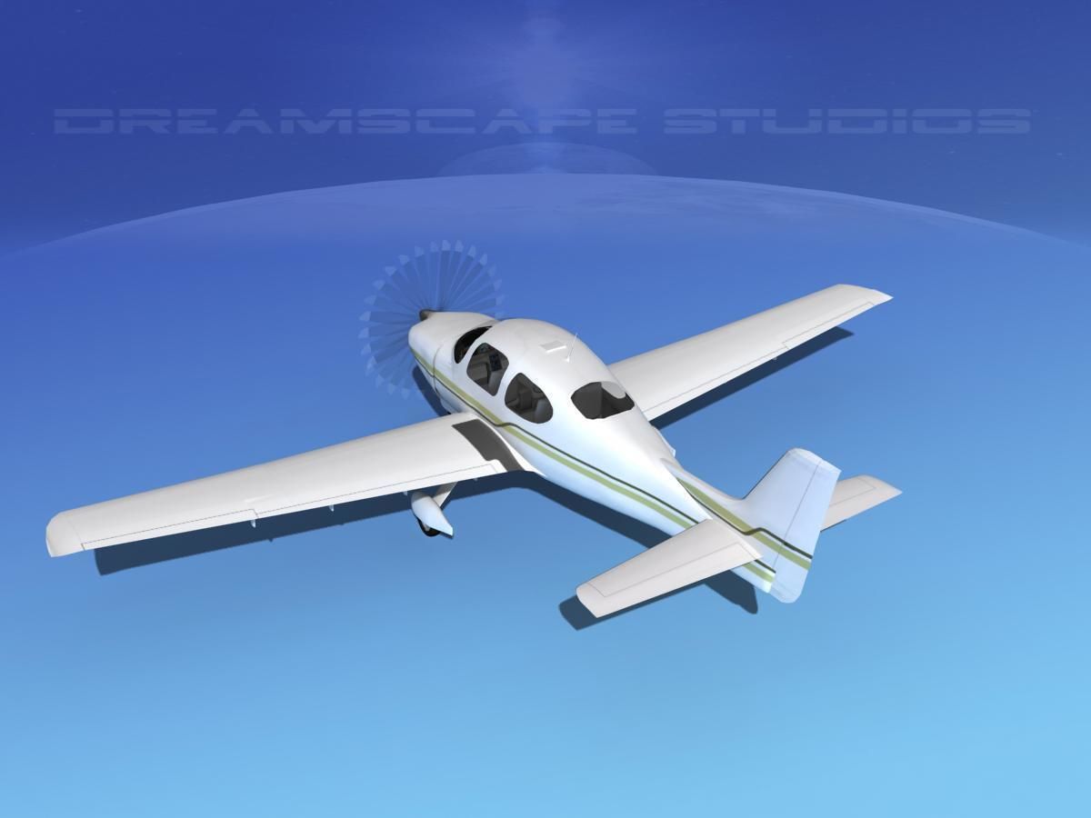 Cirrus SR22 V02 3D model_8