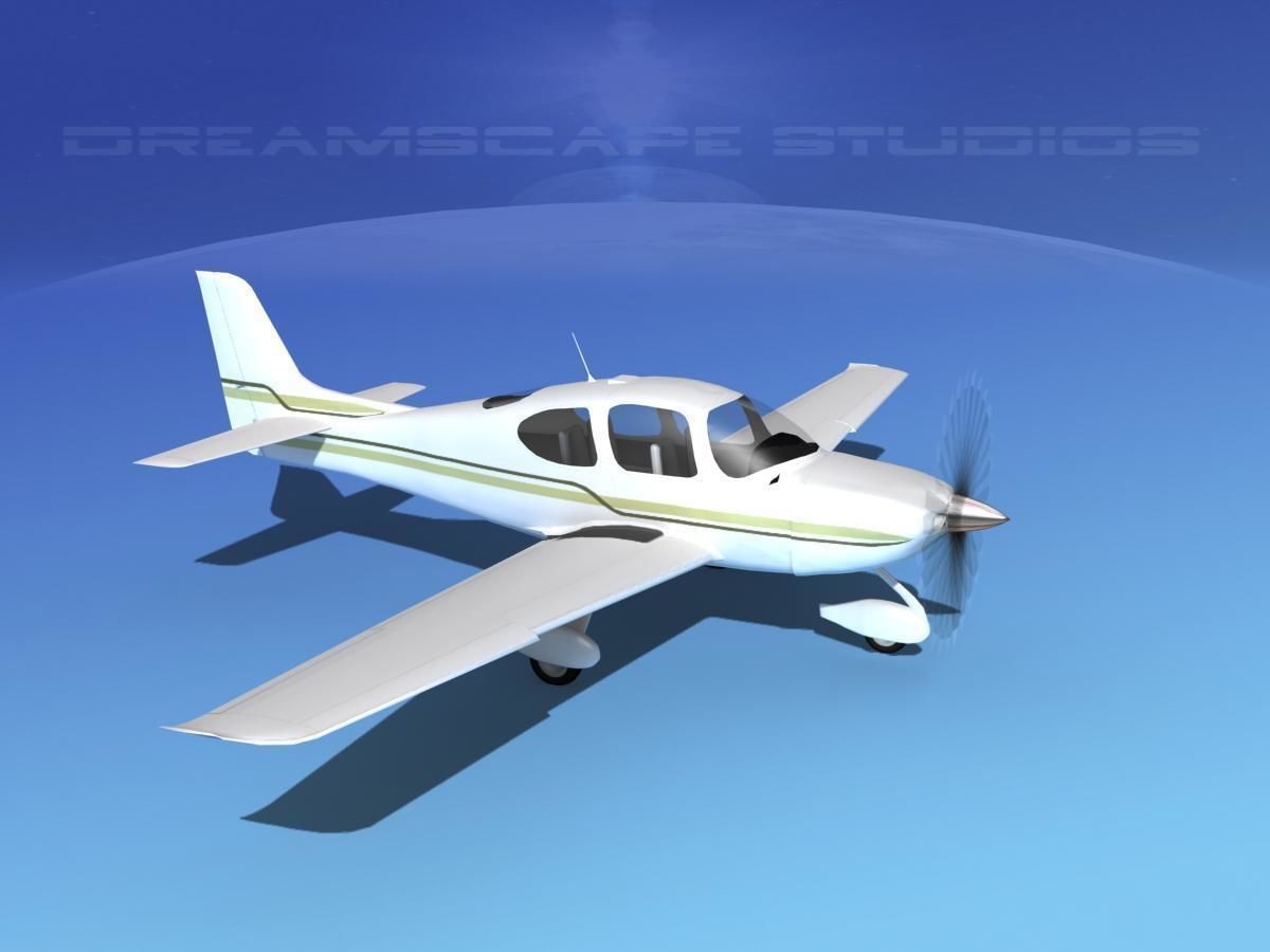 Cirrus SR22 V02 3D model_4