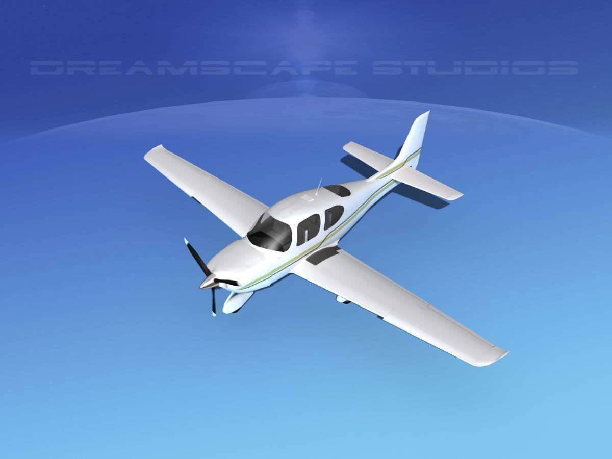 Cirrus SR22 V02 3D model_11