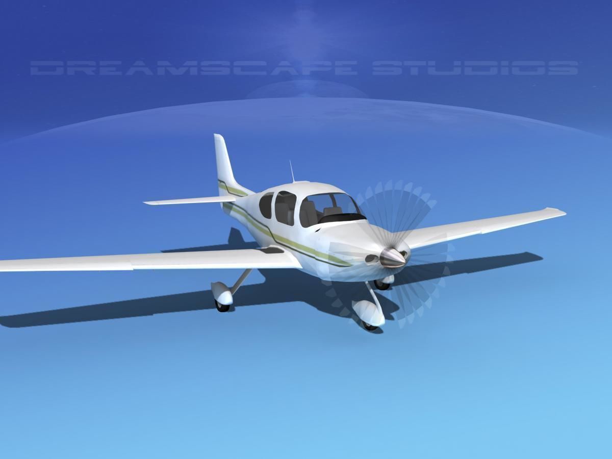 Cirrus SR22 V02 3D model_2