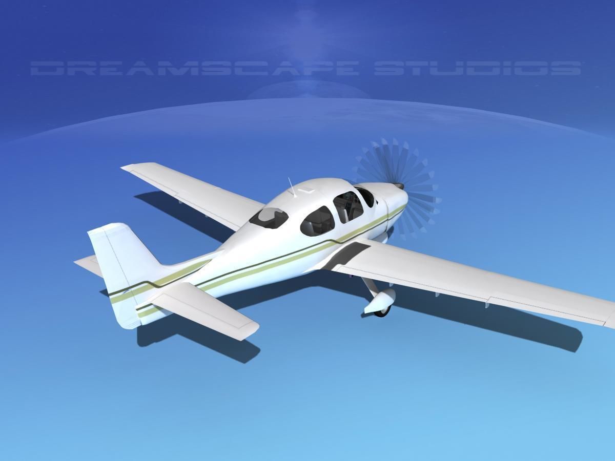 Cirrus SR22 V02 3D model_6