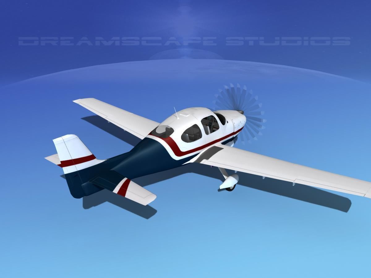 Cirrus SR22 V03 3D model_6