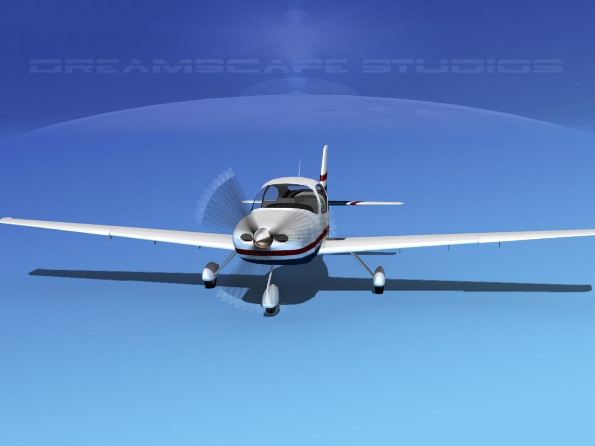 Cirrus SR22 V03 3D model_1
