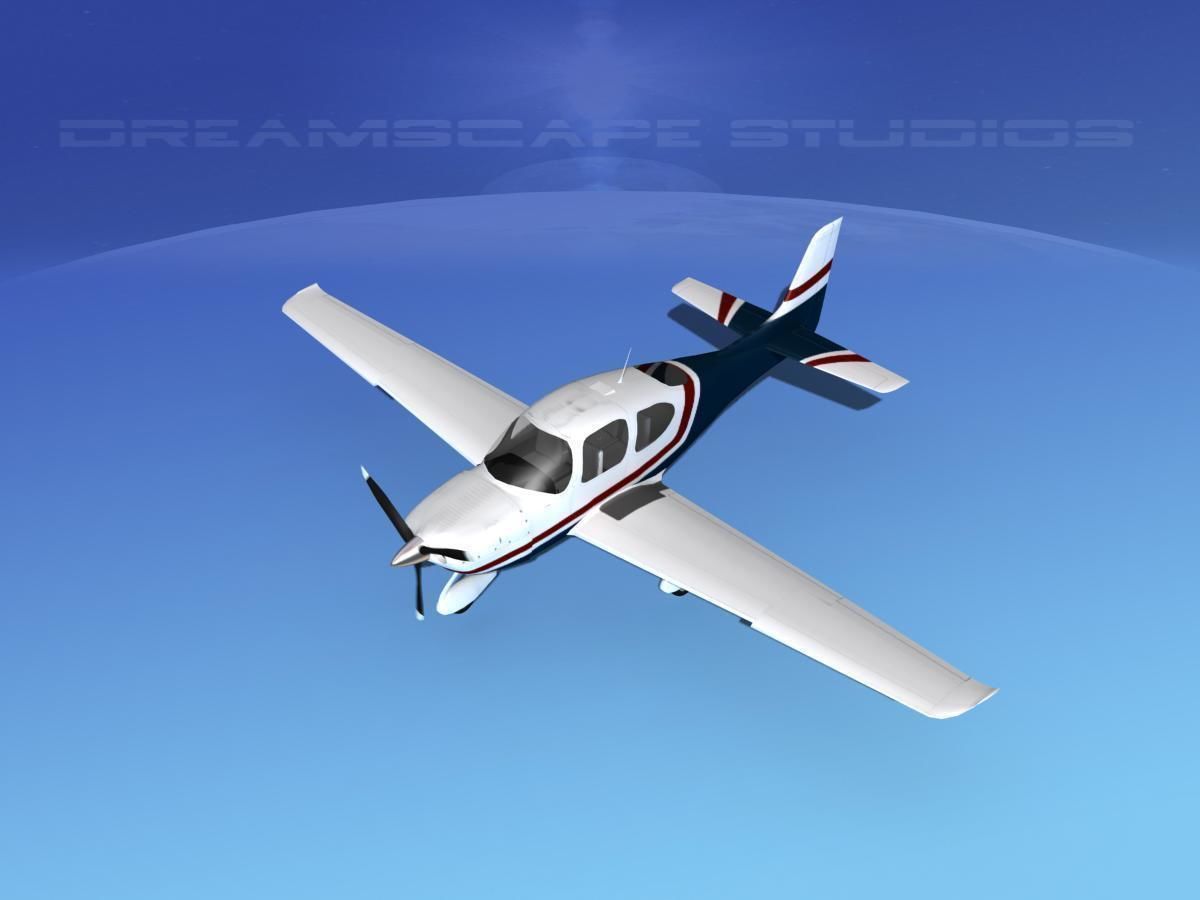 Cirrus SR22 V03 3D model_11