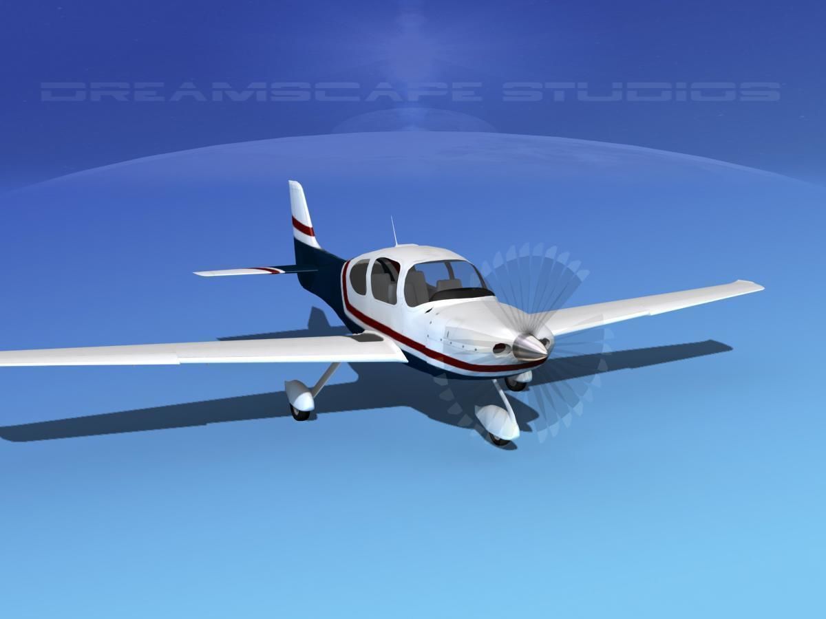 Cirrus SR22 V03 3D model_2