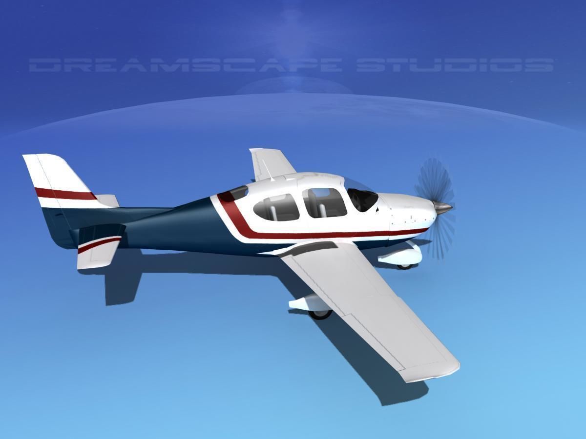 Cirrus SR22 V03 3D model_5
