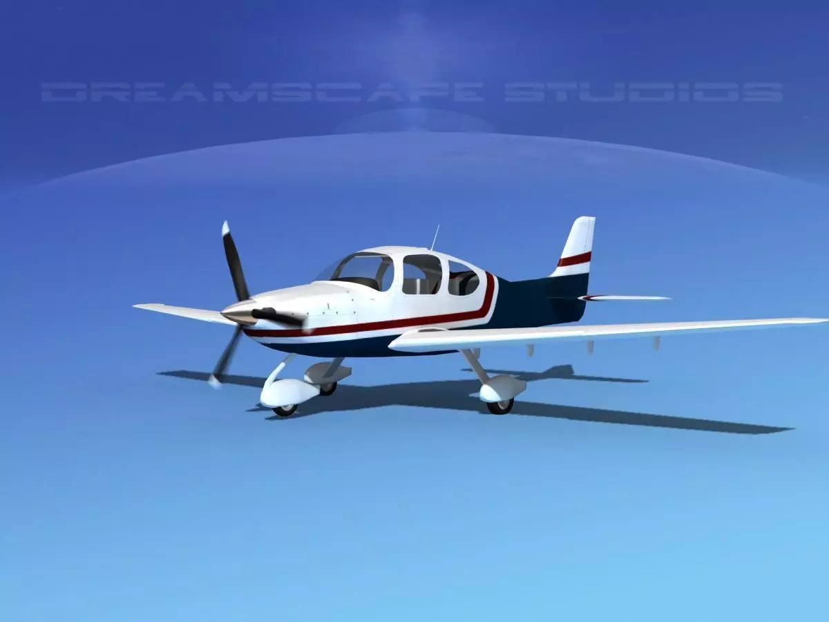 Cirrus SR22 V03 3D model_0