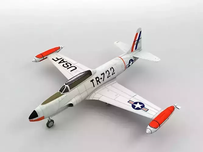 Lockheed T-33 Jet Aircraft