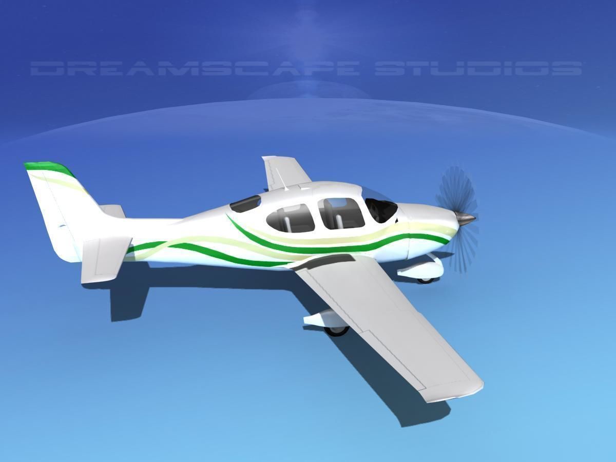 Cirrus SR22 V06 3D model_5