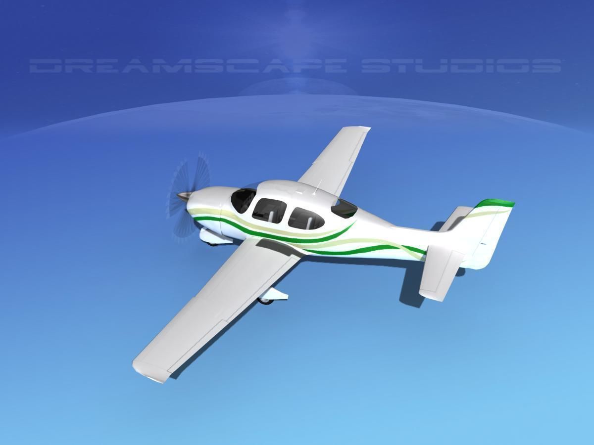 Cirrus SR22 V06 3D model_9