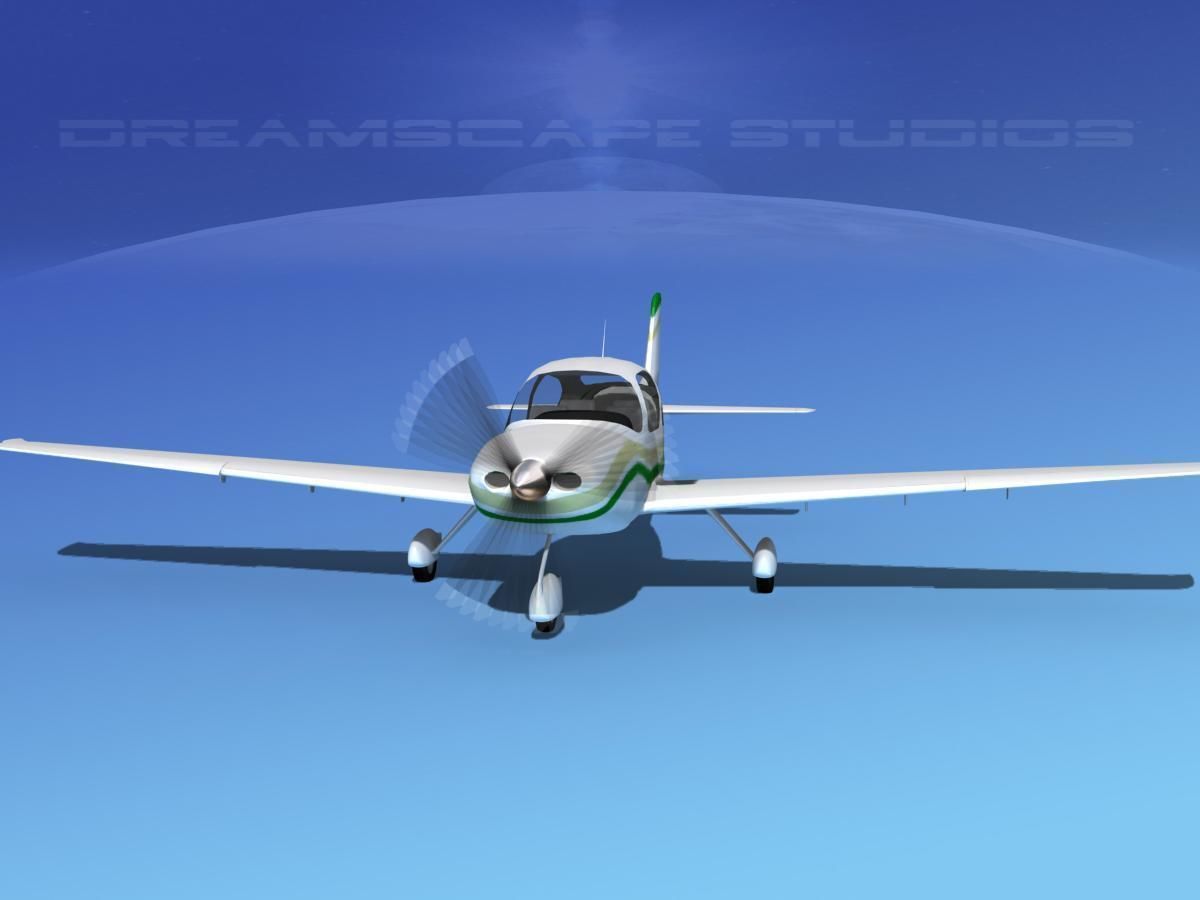 Cirrus SR22 V06 3D model_1