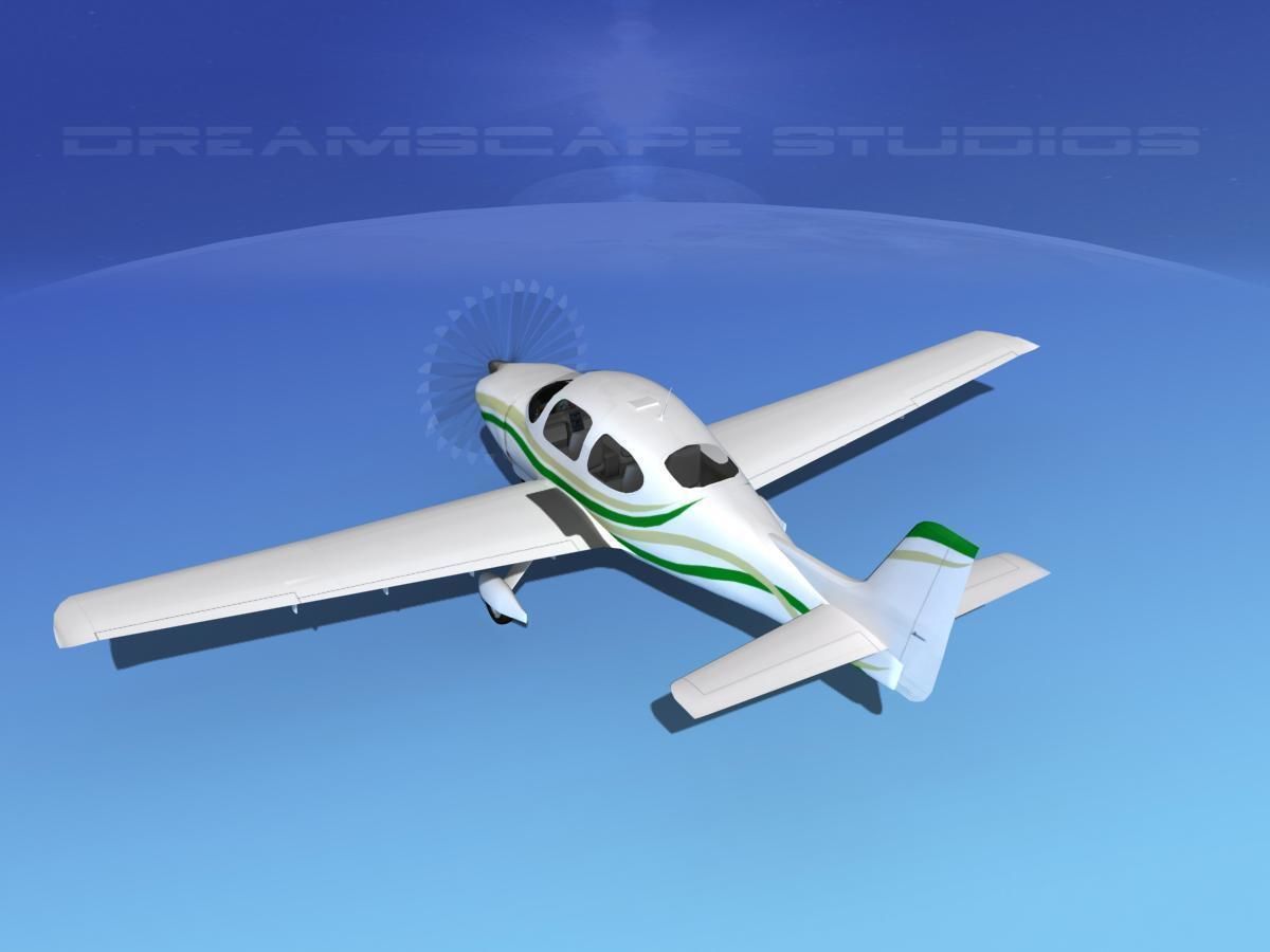 Cirrus SR22 V06 3D model_8