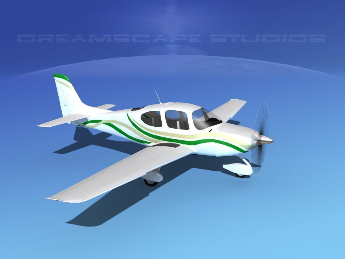 Cirrus SR22 V06 3D model_4
