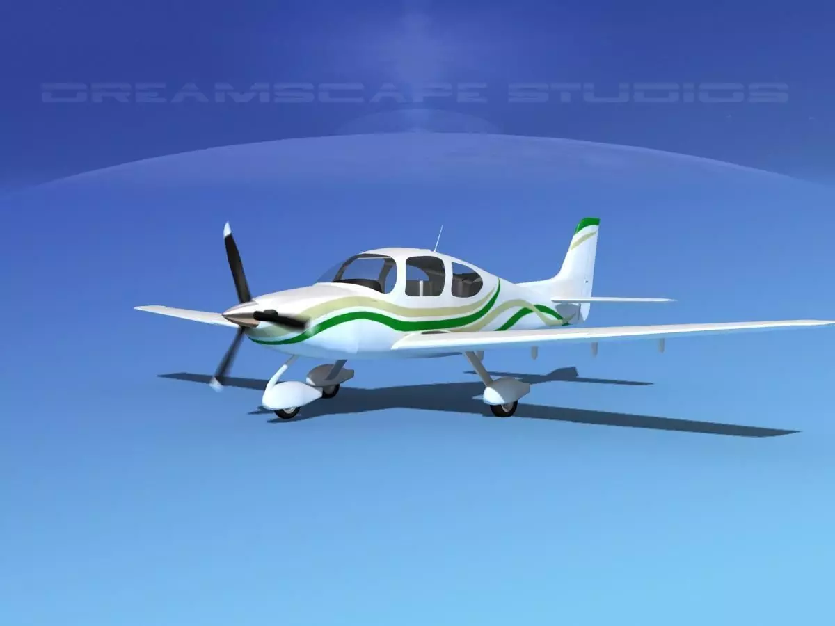 Cirrus SR22 V06 3D model_0