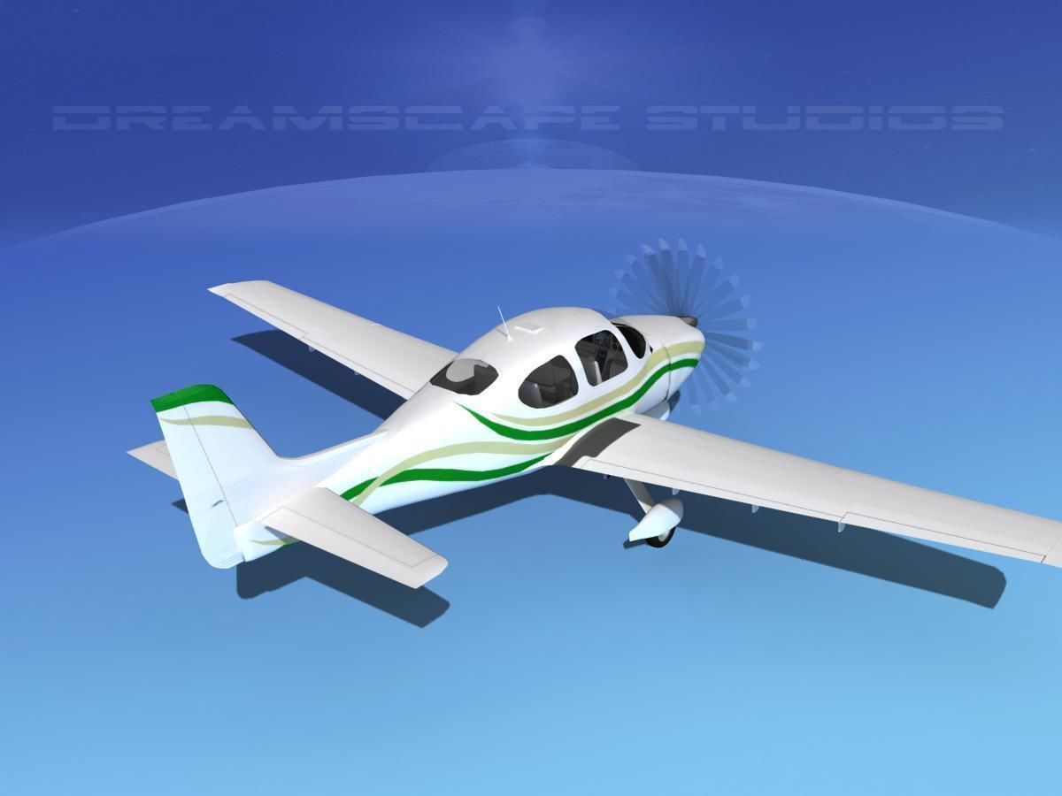 Cirrus SR22 V06 3D model_6