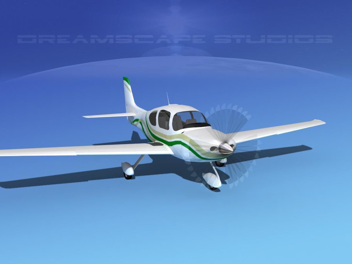 Cirrus SR22 V06 3D model_2