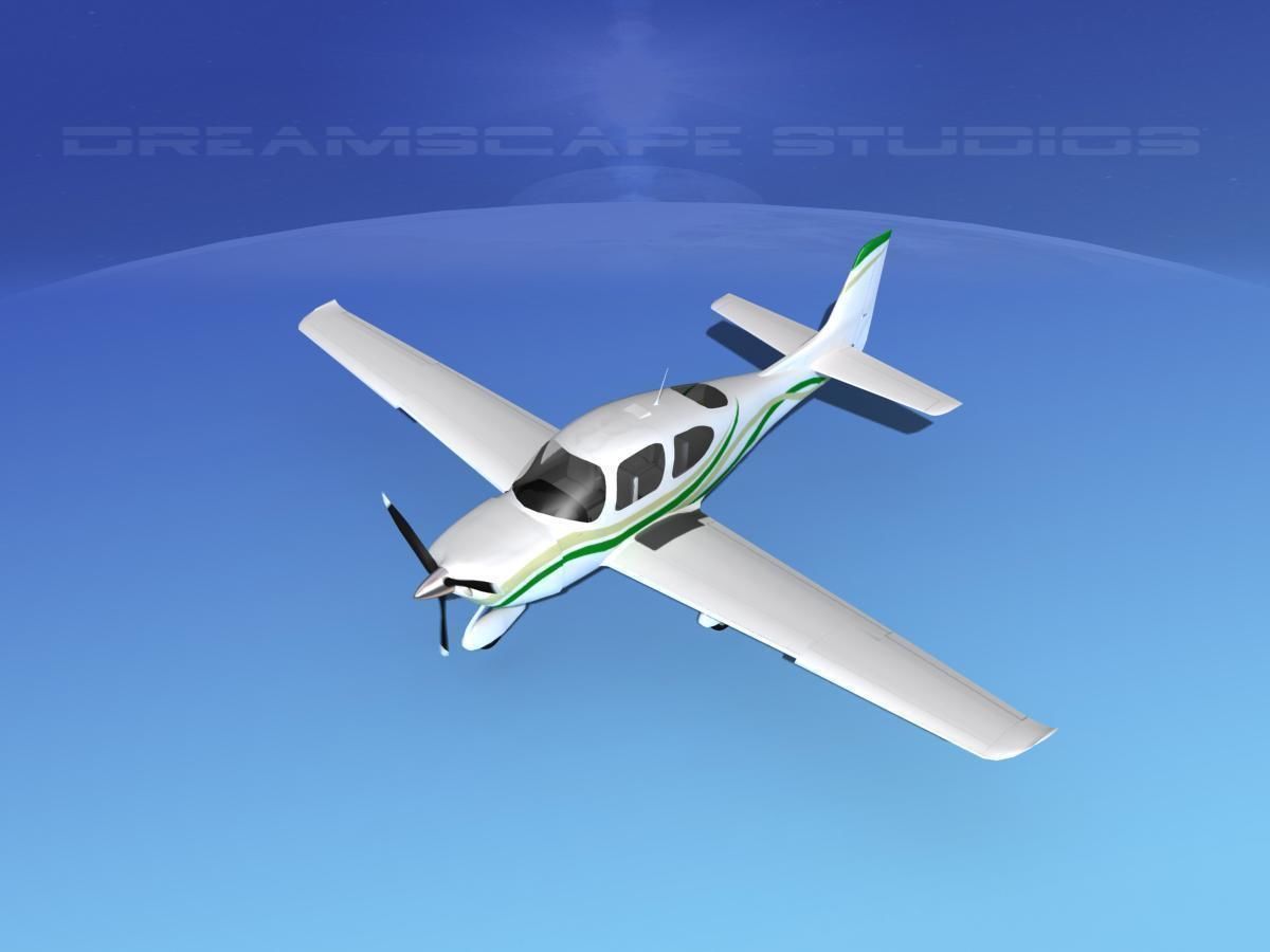 Cirrus SR22 V06 3D model_11