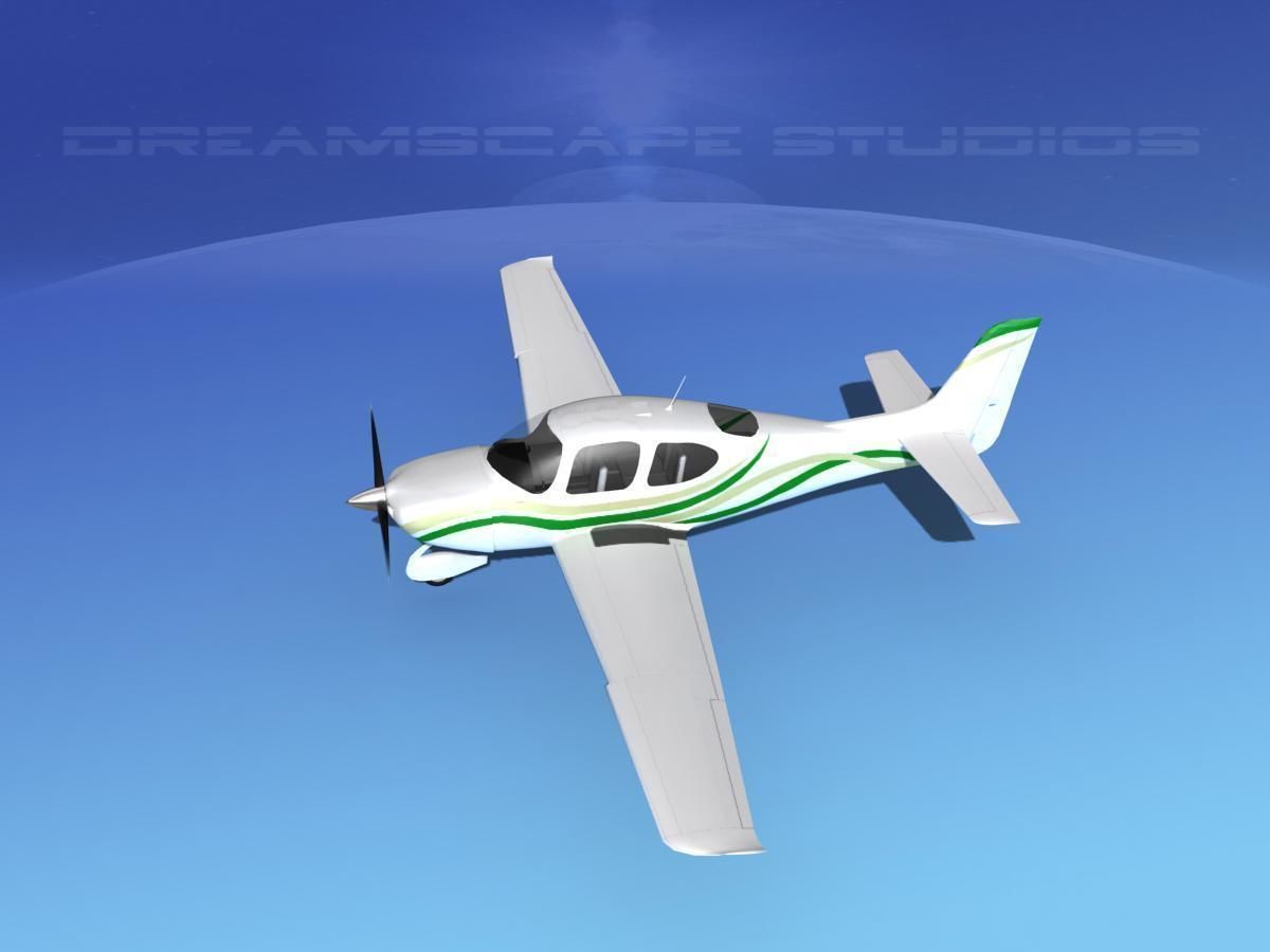 Cirrus SR22 V06 3D model_10