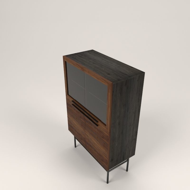 Arimo cabinet  Low-poly 3D model_7