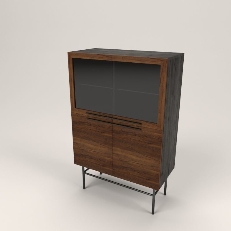 Arimo cabinet  Low-poly 3D model_5