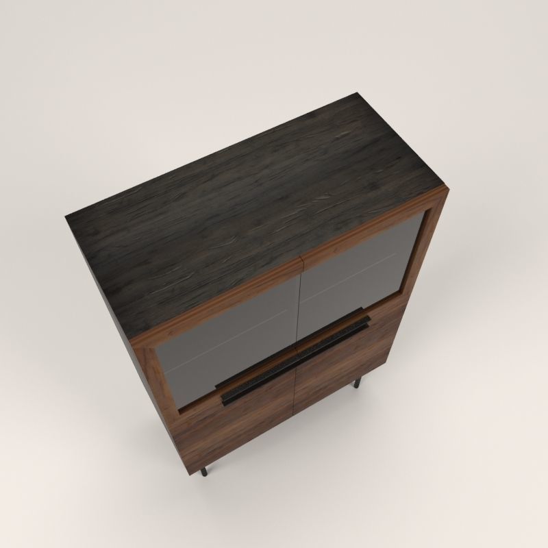 Arimo cabinet  Low-poly 3D model_12