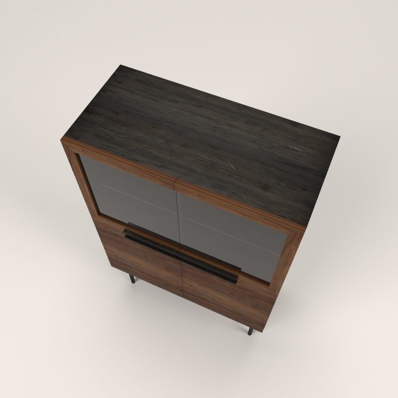Arimo cabinet  Low-poly 3D model_10