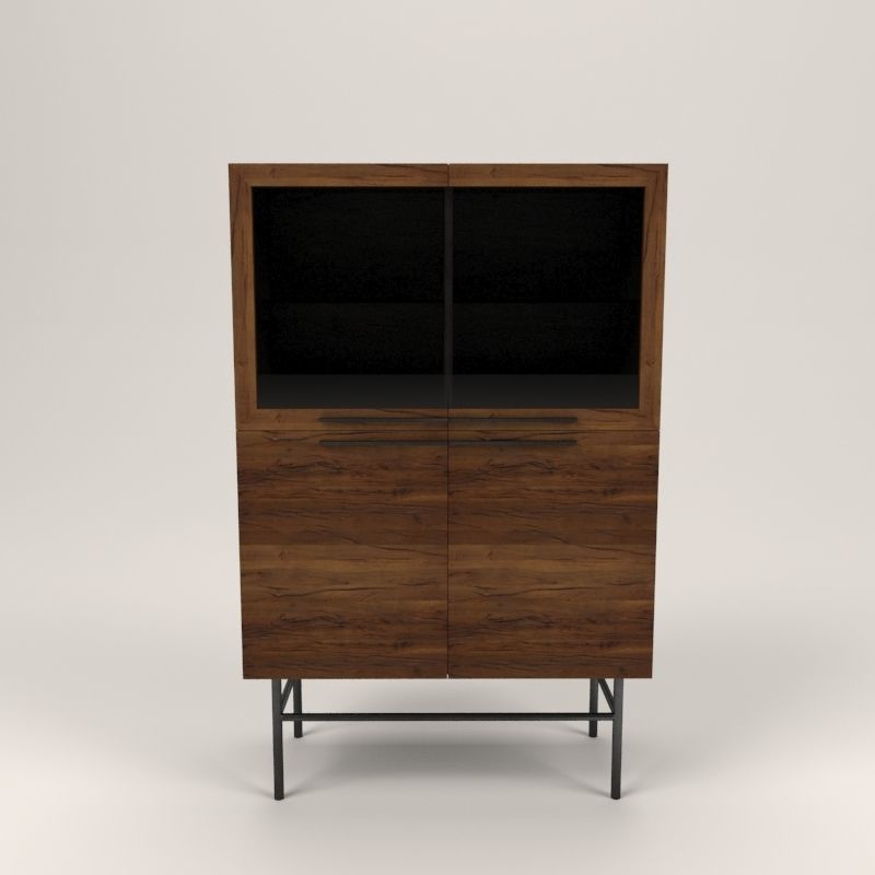 Arimo cabinet  Low-poly 3D model_4