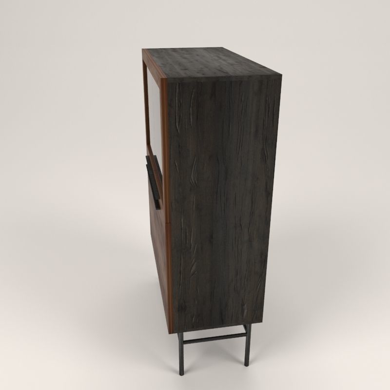 Arimo cabinet  Low-poly 3D model_16