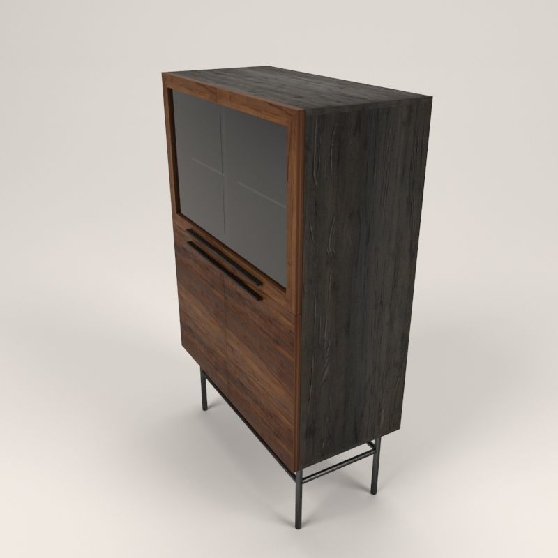 Arimo cabinet  Low-poly 3D model_15