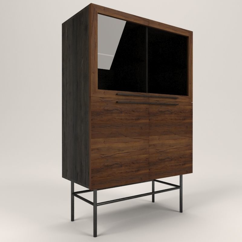 Arimo cabinet  Low-poly 3D model_11