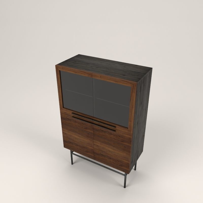 Arimo cabinet  Low-poly 3D model_6