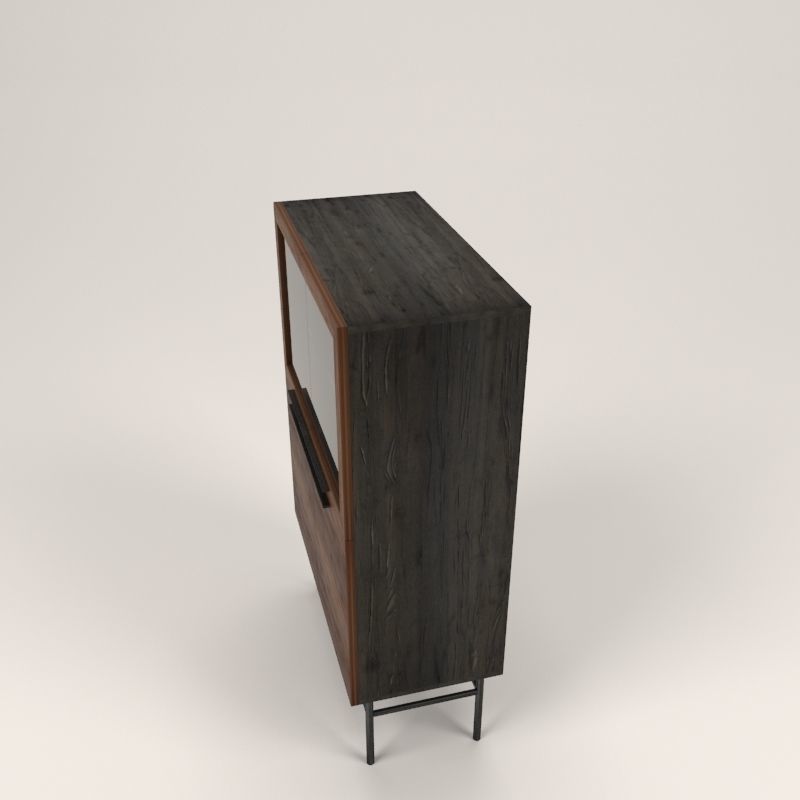 Arimo cabinet  Low-poly 3D model_8