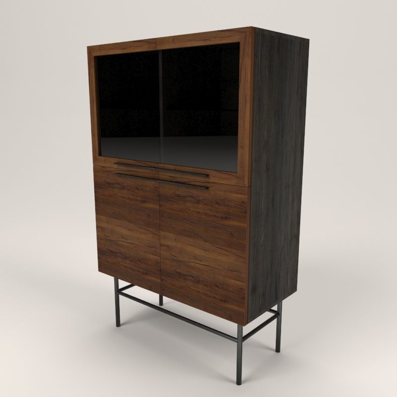 Arimo cabinet  Low-poly 3D model_13