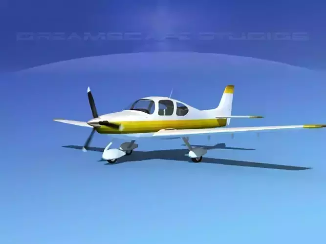 Cirrus SR22 V07 3D model