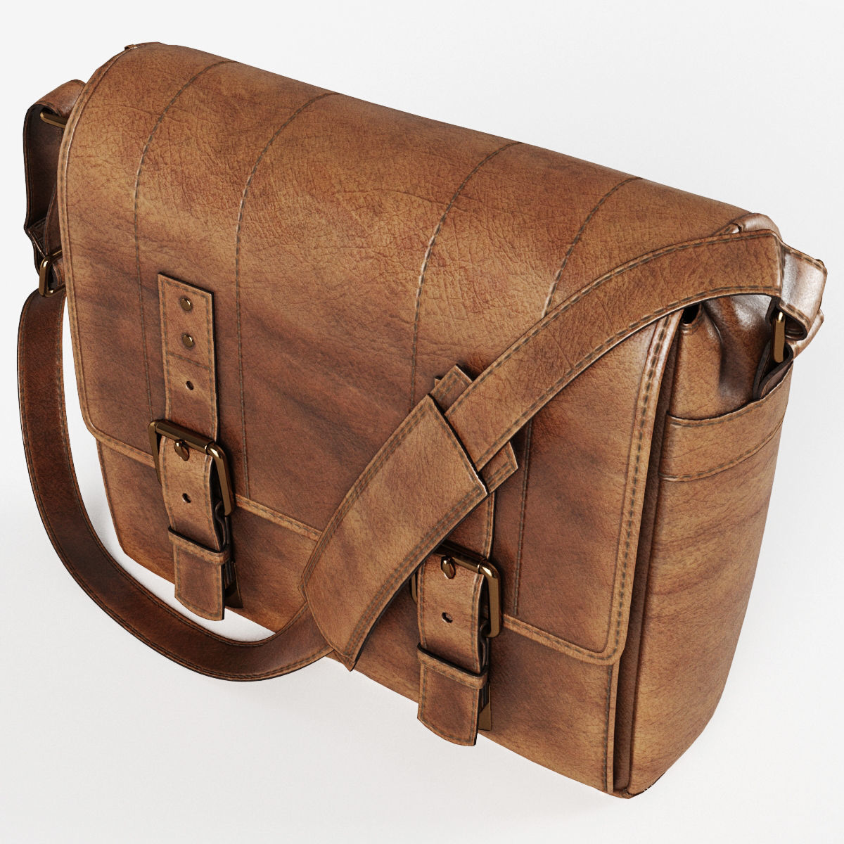 Shoulder Bag 3D model_3