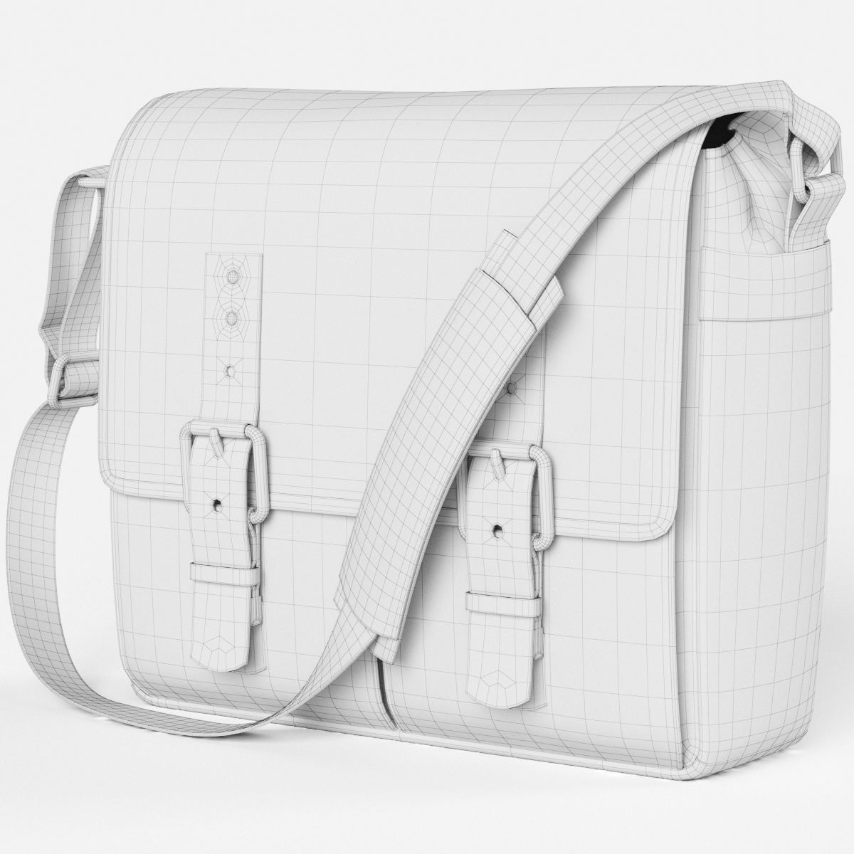 Shoulder Bag 3D model_4